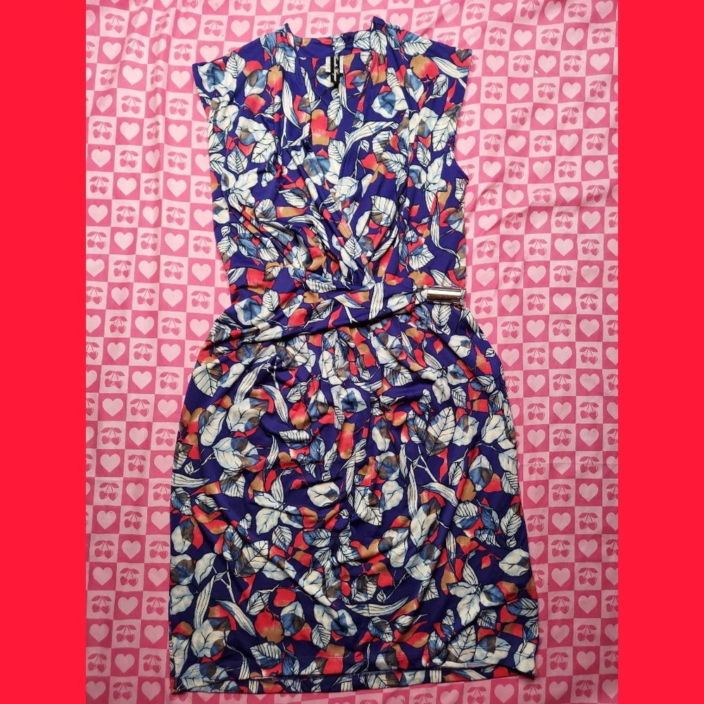 Marcelle Margaux All Over Print Dress